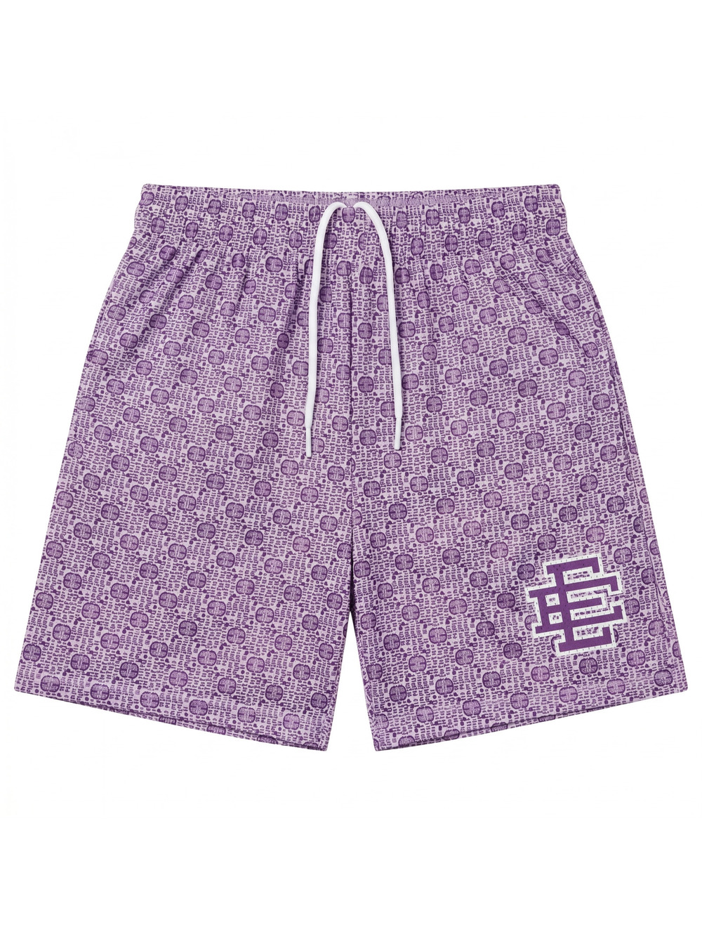 Eric Emanuel EE Basic Short — Purple Monogram